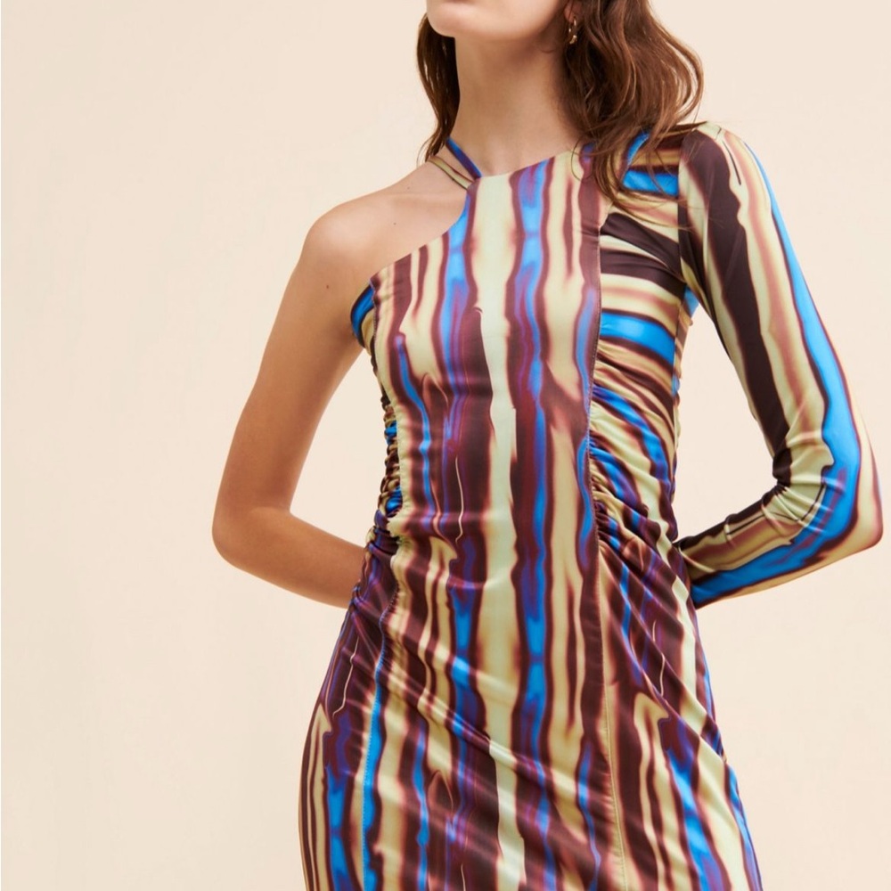 Hosbjerg holda asta One-Shoulder Dress